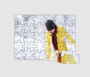 7"x10" - 30-piece Jigsaw with A4 30pc Jigsaws design