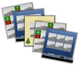 12"x12" Collage with Christmas Collages design