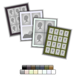 12"x15" Photo Collage  with Simple Collages design